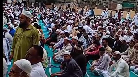 Eidul aza namaz in Nagpur eid gah