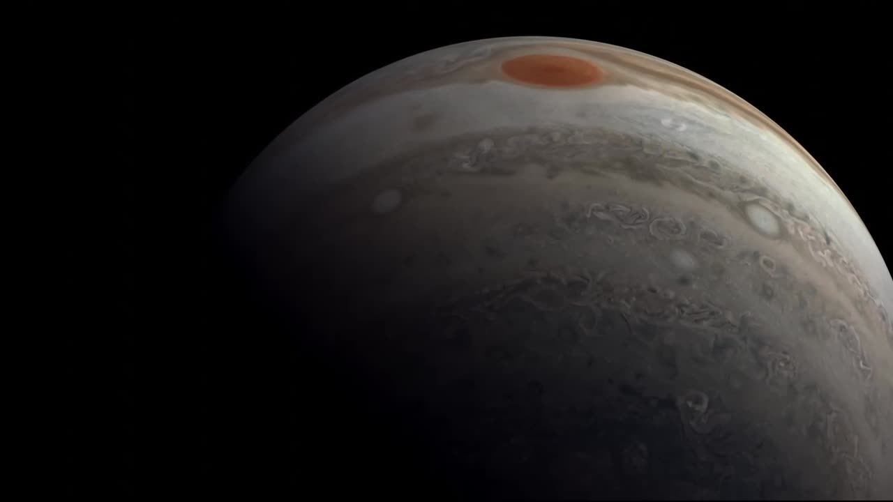 A flight over Jupiter