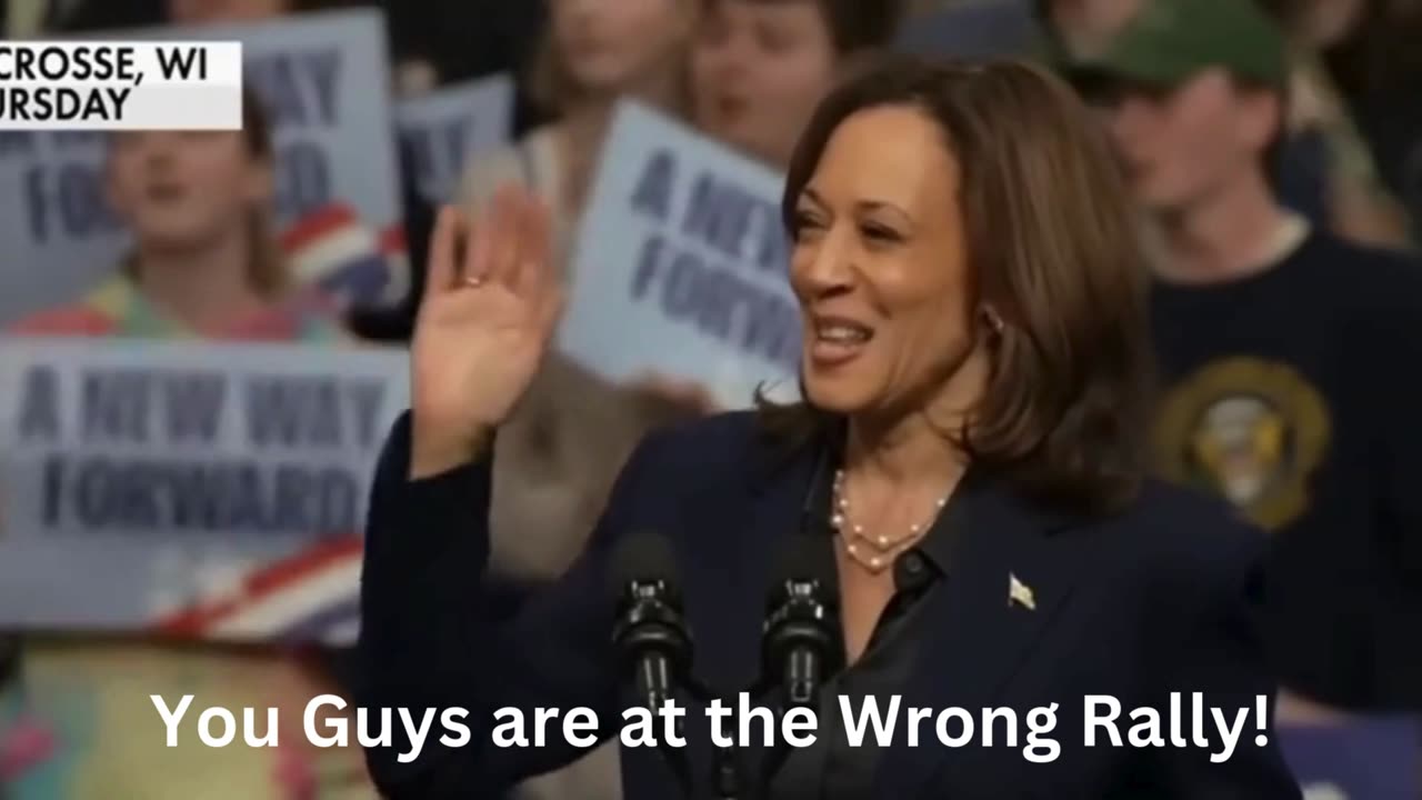 Kamala Harris Tells Crowd They're at the Wrong Rally for Shouting "Jesus is King," JD Vance Agrees