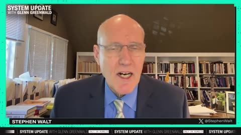 Glenn Greenwald - Harvard Prof. Stephen Walt Dissects the Israel-Gaza War | SYSTEM UPDATE