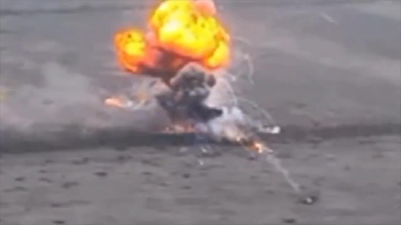 Insane Detonation of a Russian Armored Vehicle and More