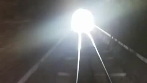 Tunnel and train