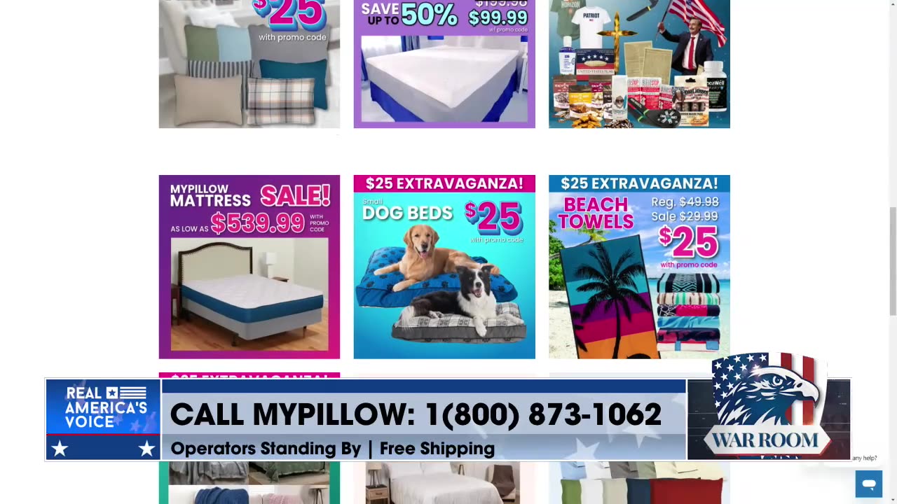 Free USA Revival With MyPillow Purchase