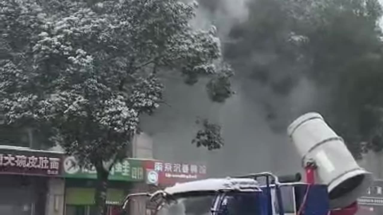 how snow on streets cleared in china