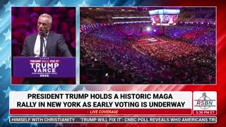 Robert F. Kennedy Jr. Delivers Remarks at Madison Square Garden