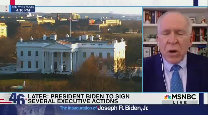 Former CIA Director Brennan Claims Biden Intel Targeting Pro-Trump 'Insurgency'