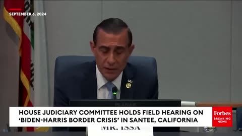 Darrell Issa Calls For An End To ‘Undeniable’ Crisis At Southern Border Under Biden-Harris Admin