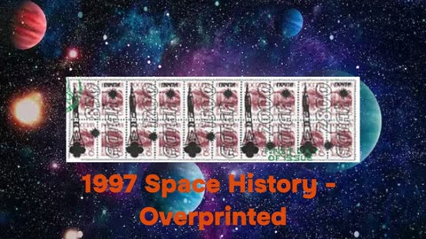 Astronomy and Space Stamps - Altai (Russia)