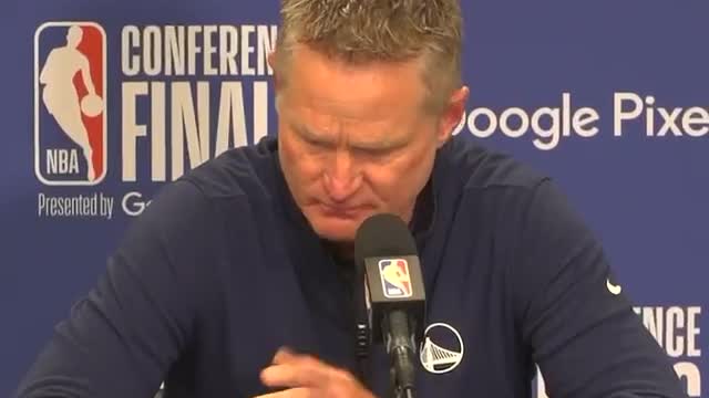 ⁣NBA Coach Steve Kerr on school shooting in Uvalde, Texas