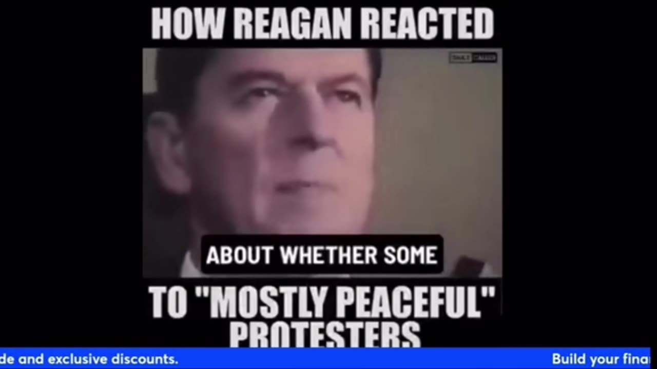 The Goat of the Presidency Ronald Reagan