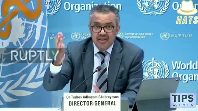 Dr Tedros at the WHO Reprimands Rich Nations for Killing Children with Boosters