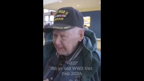 WW2 Vet: TRUMP is the First REAL President I've seen in my 96 years. Reagan came close but...