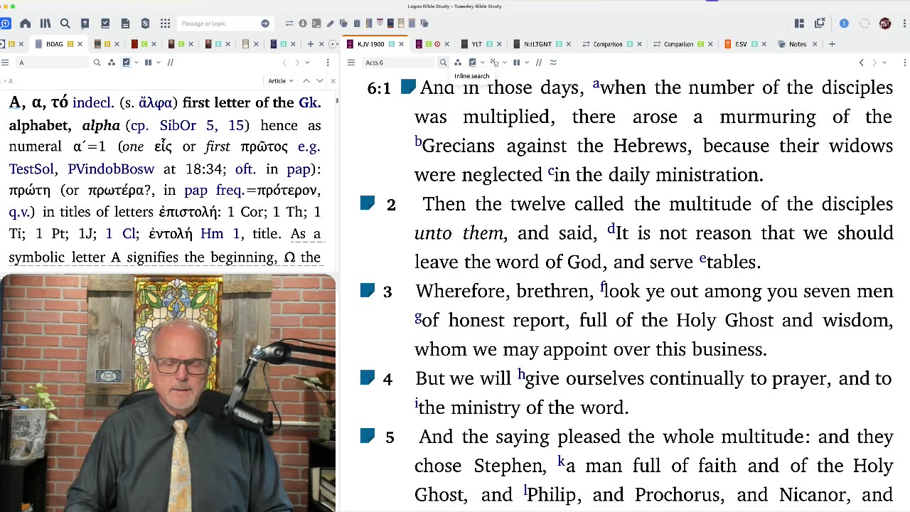 Acts 5:33-6:15 | The Voice of Reason and Murmuring in the Ekklesia