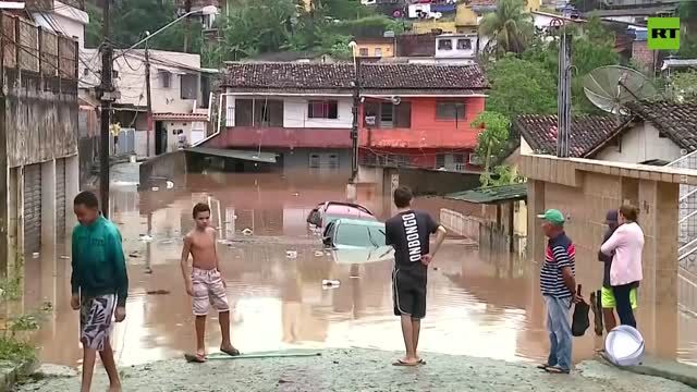 Landslides and floods kill dozens in Brazil