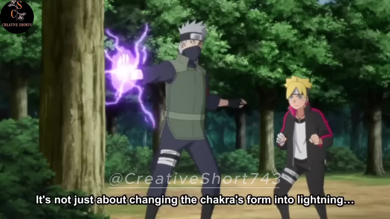 Boruto Learned Rasengan from Kakashi || Boruoto Wind Style Rasengan || CreativeShorts743