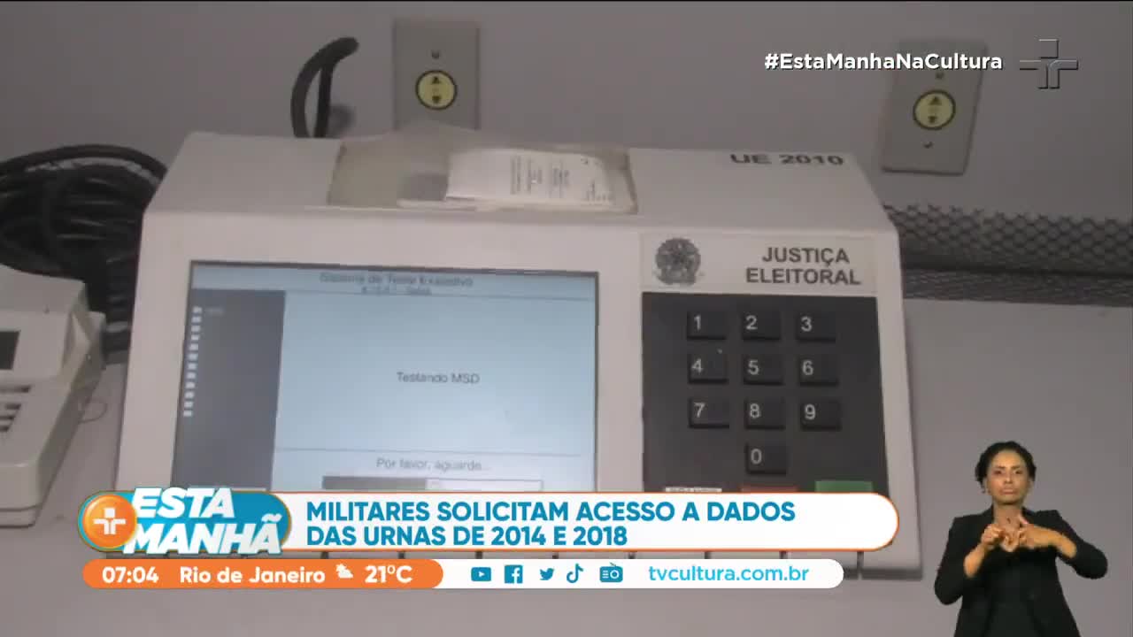 Militares pedem ao TSE arquivos de urnas eletrônicas e pretendem fazer uma fiscalização paralela