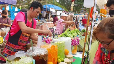 Thai Street Food | Fruit juice - travel