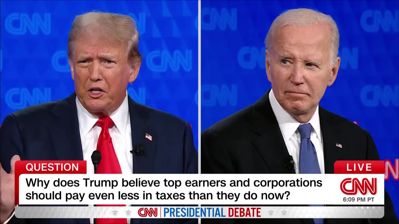 CNN Presidential Debate_ President Joe Biden and former President Donald Trump