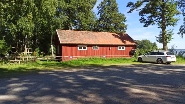 På väg till och vid Lungers hamn 10 Aug. 2022