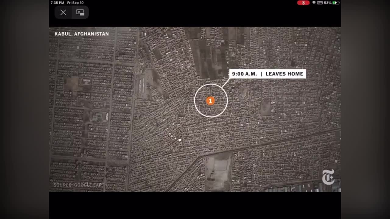 New York Times Obtains Security Footage Revealing “ISIS Facilitator” Killed by Biden Drone Strike