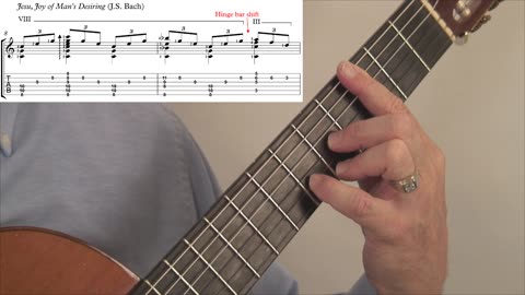 How to Use Hinge Bars as Guide Fingers, Video #5: Jesu Joy of Man's Desiring