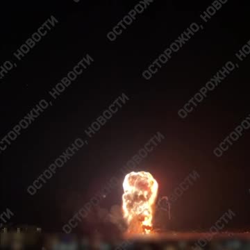 Footage of a Ukrainian Attack on Russian Amphibious Assault Ship