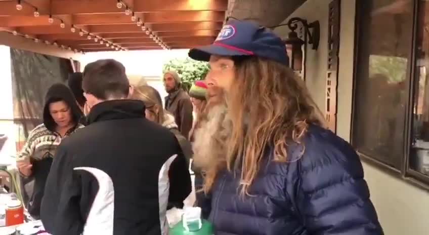 JESUS-LOOKING DUDE EXPLANING TO SHEEP WHY MASKS ARE SIGNS OF SUBMISSION TO TYRANNY