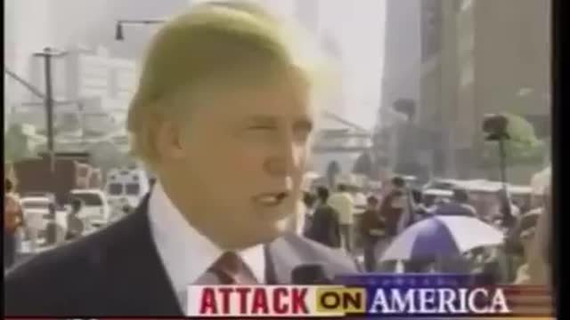 President Trump's special video remembering 9/11 twenty years ago.