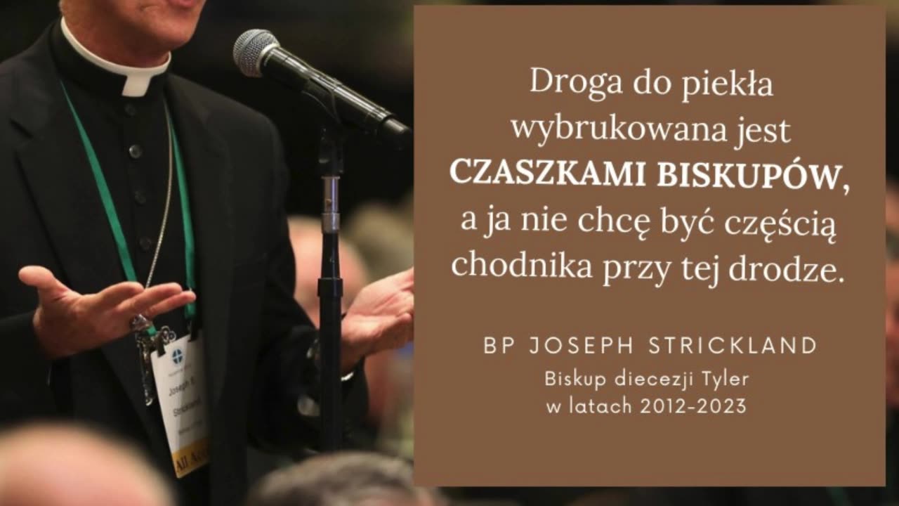 Ciekawe słowa Bp Joseph Strickland 🤔