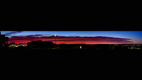 Fire Skies from Cheyenne, Wyoming