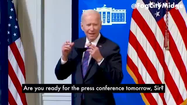 03 - Biden First Press Conference