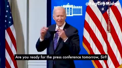 03 - Biden First Press Conference