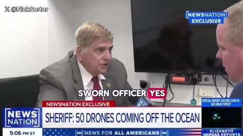 NJ drones Sheriff investigating