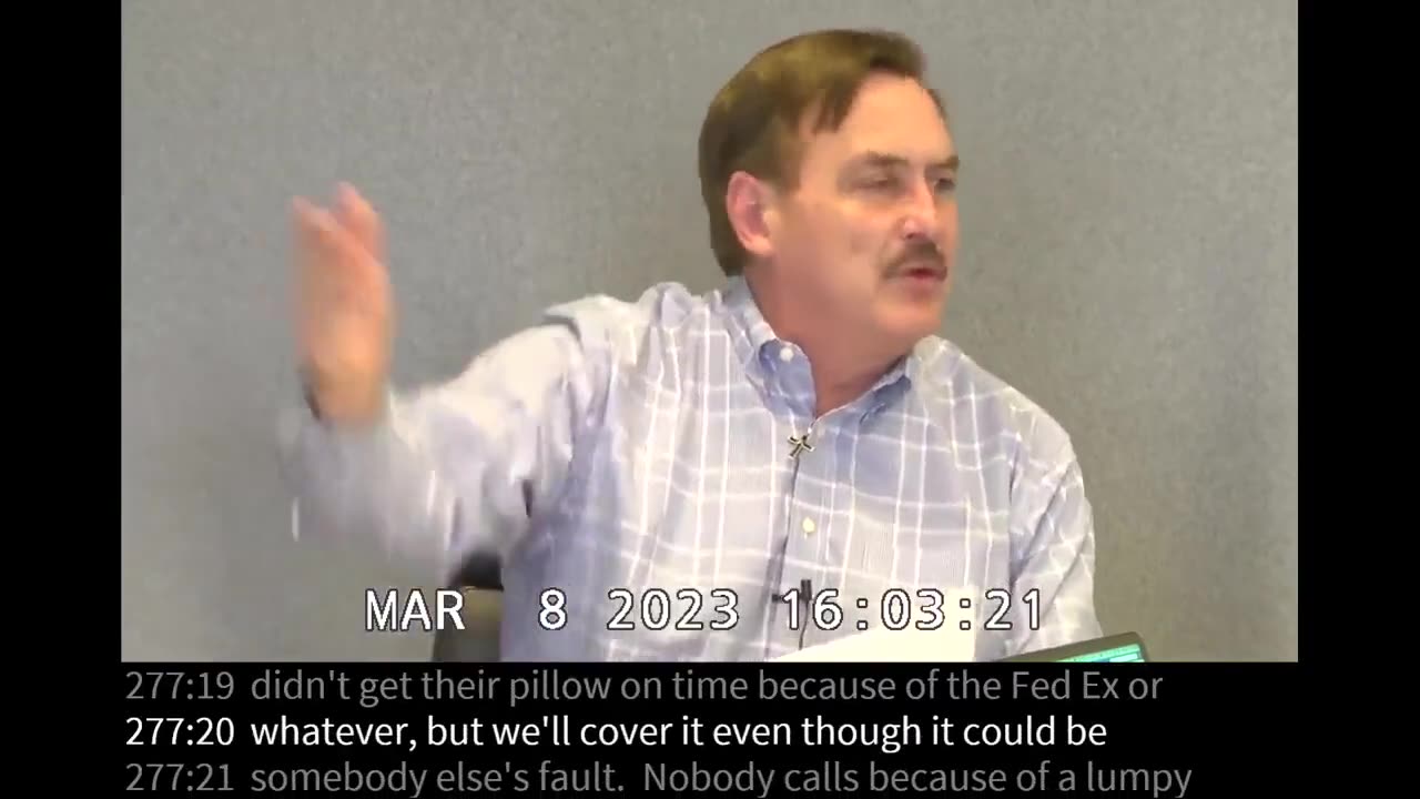Mike Lindell explodes on an a-hole