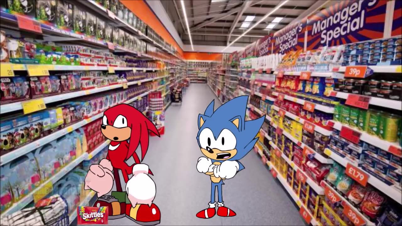 Sonic And Knuckles Skittles Meme-Meme Mentom