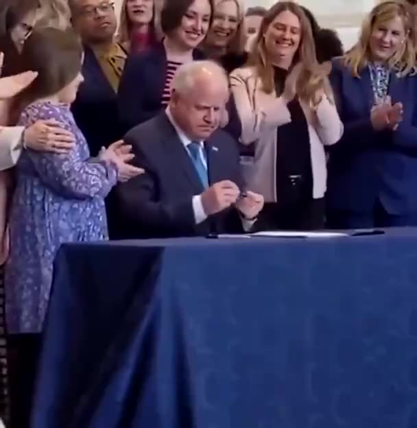 Walz repealed the Minnesota “Born Alive Infants Protection Act,”