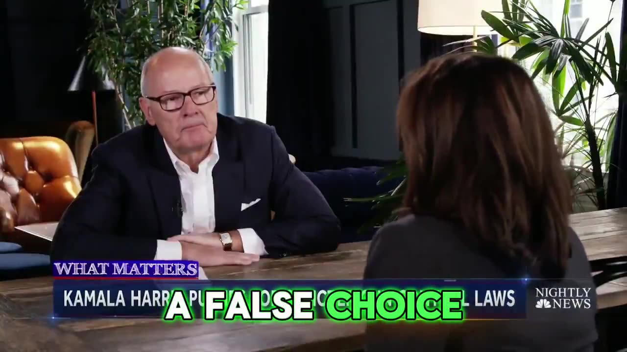 Kamala Harris on gun ownership and rights 2024 vs. 2019.