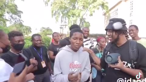 Raw rap talent found in Nigeria street