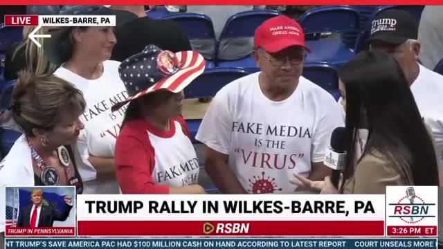 Trump Rally in Pennsylvania: What is the real communism?