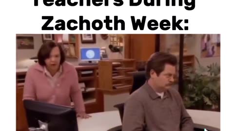 Zachot week