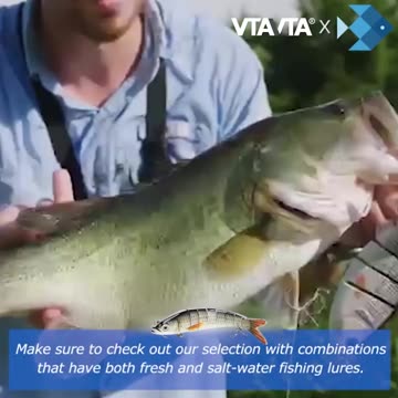 Fishing Lures Hard Artificial Baits Multi Jointed Swimbaits For Pike