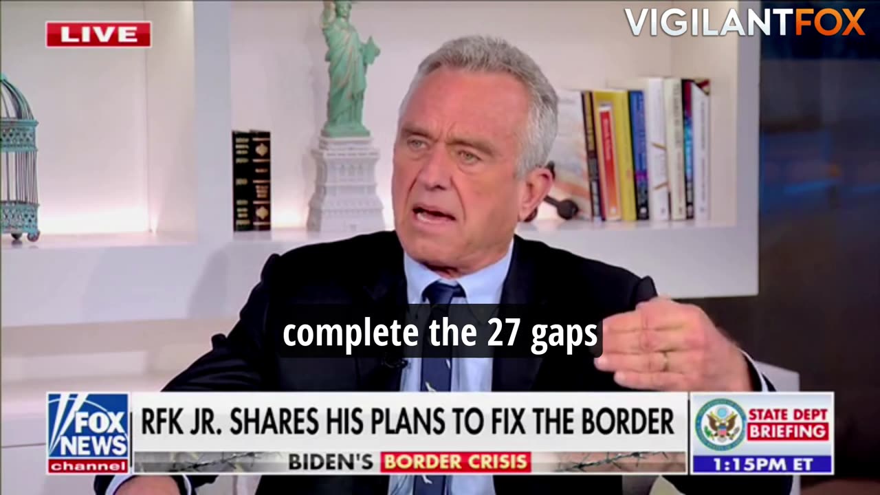 RFK Jr. Reveals “Insane” Border Stats