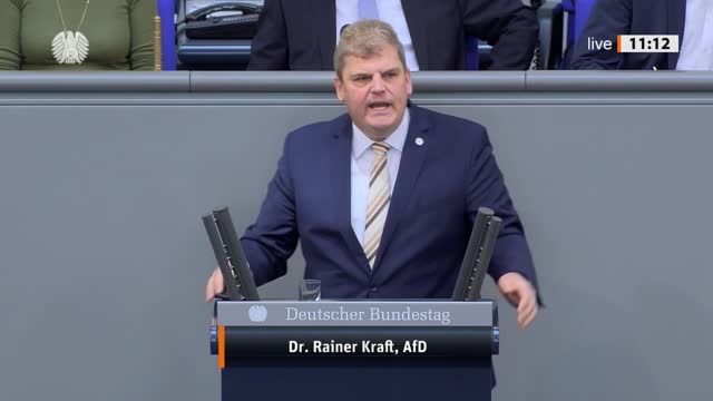 Dr. Rainer Kraft Rede vom 22.09.2022 - Änderung des Atomgesetzes (GE C/C)