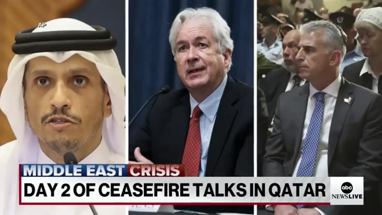 Day 2 of Israel-Hamas cease-fire talks in Qatar