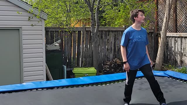 Trampoline challenge!