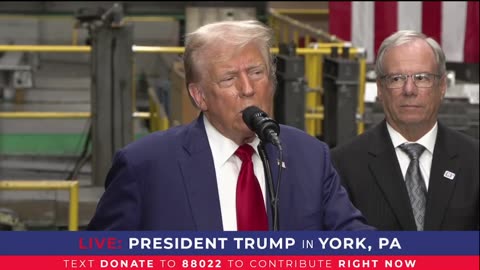 President Trump in York, PA