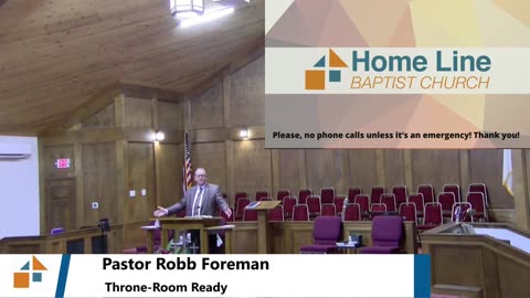 Pastor Robb Foreman // Throne-Room Ready