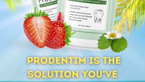 The ultimate solution for whitening and cleaning teeth ProDentim