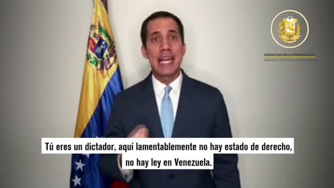 Guaidó respondió a acusaciones de Maduro