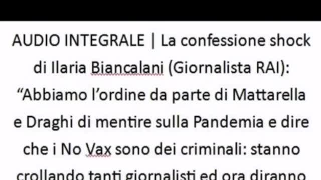 La confessione shock della giornalista RAI Ilaria Biancalani